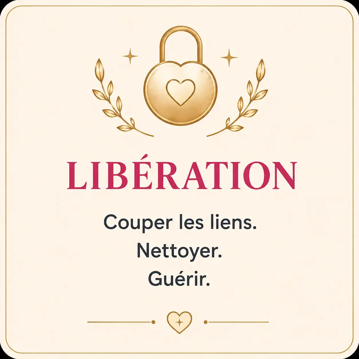 Libération émotionnelle et énergétique – Couper les liens et guérir
