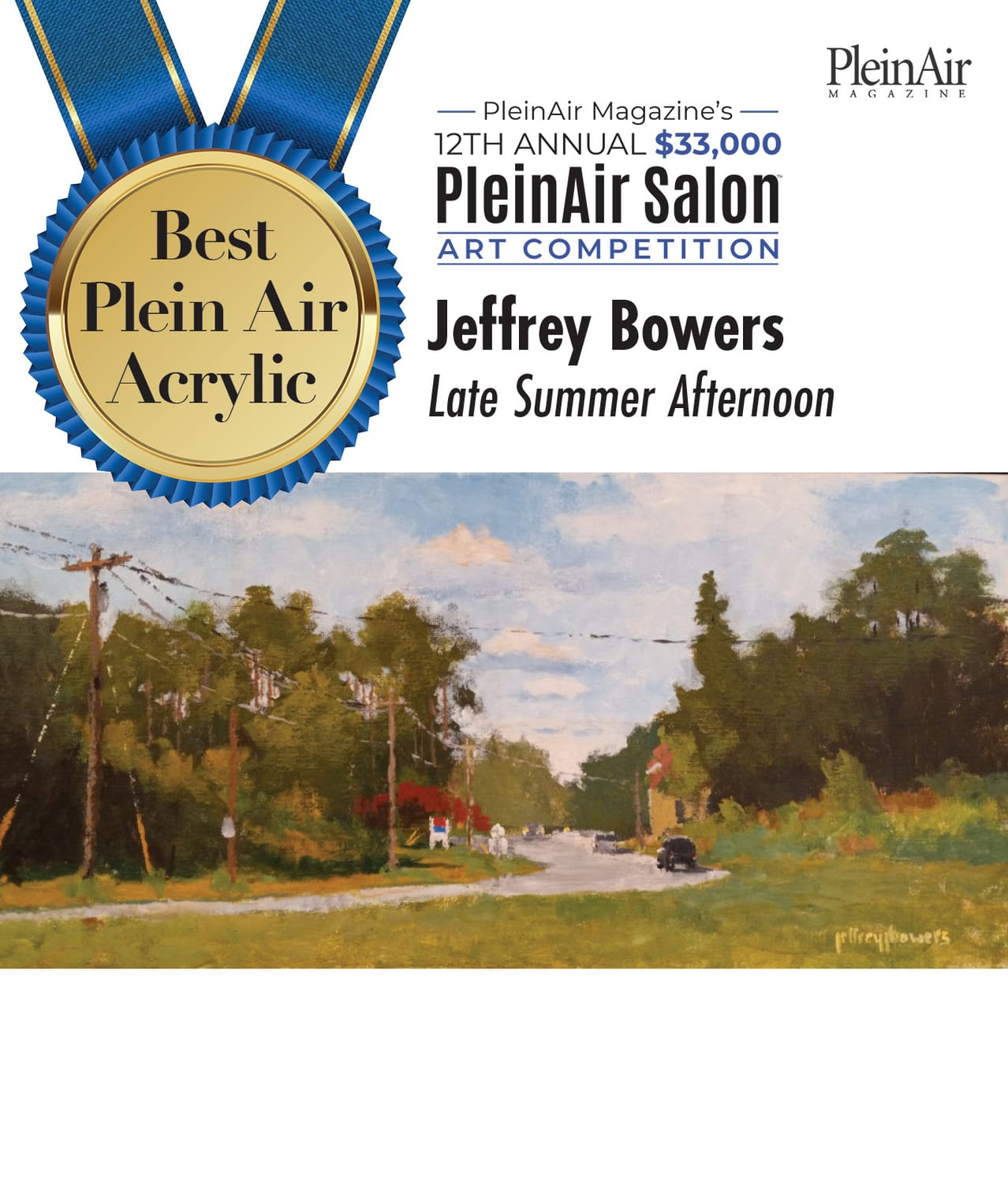 Plein Air Salon Winner 2022