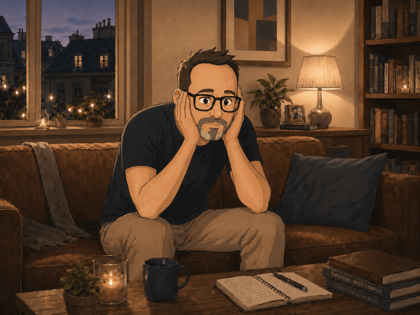 Peur du conflit chez l'homme sensible