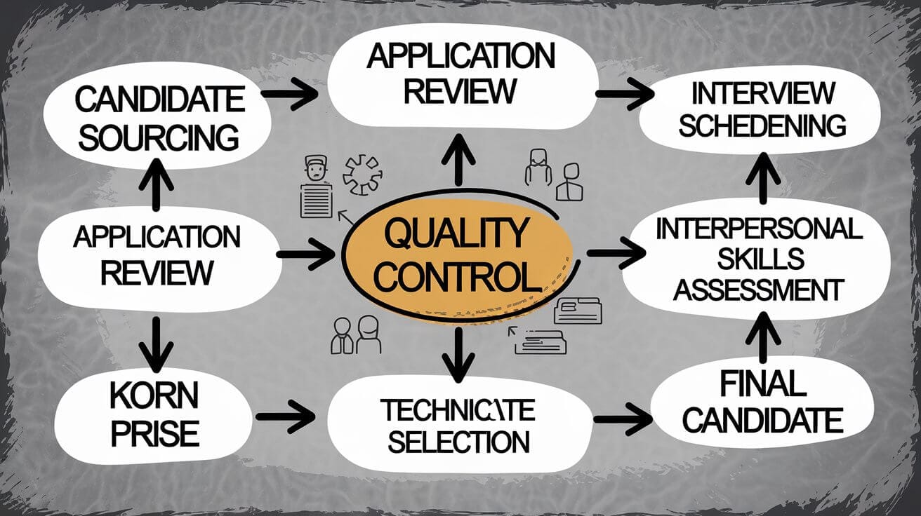 diverse fasi del processo di selezione del personale