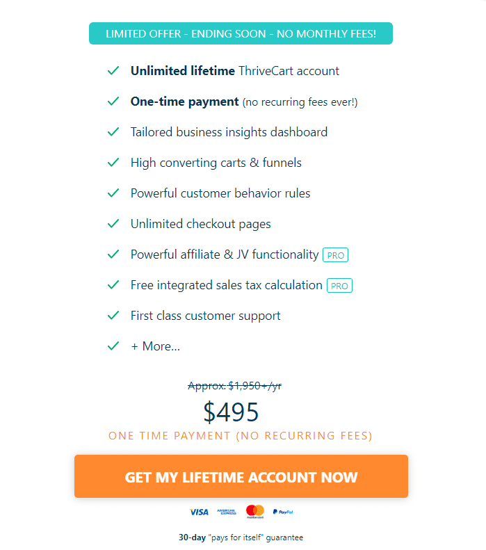 Banner ThriveCart Lifetime