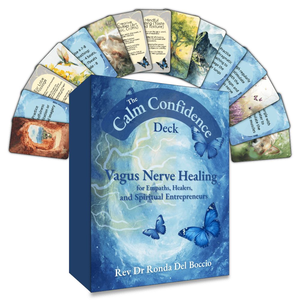Calm Confidence Vagus Nerve Healing Deck by Rev Ronda Del Boccio
