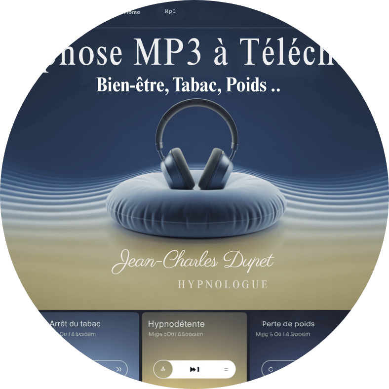 Hypnose MP3 à Télécharger – Jean-Charles Dupet | Bien-être, Tabac, Poids