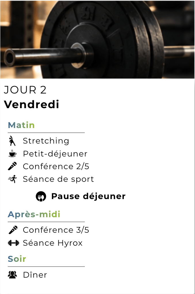 Programme Jour 2