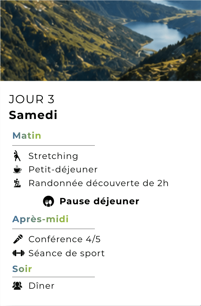 Programme Jour 3