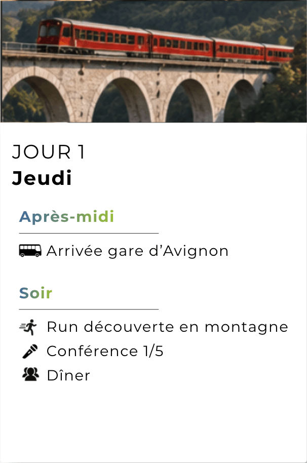 Programme Jour 1