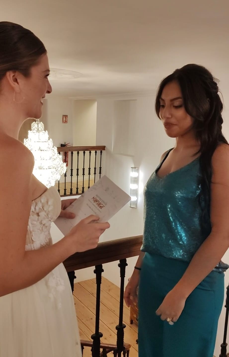 Mariée sereine le jour J