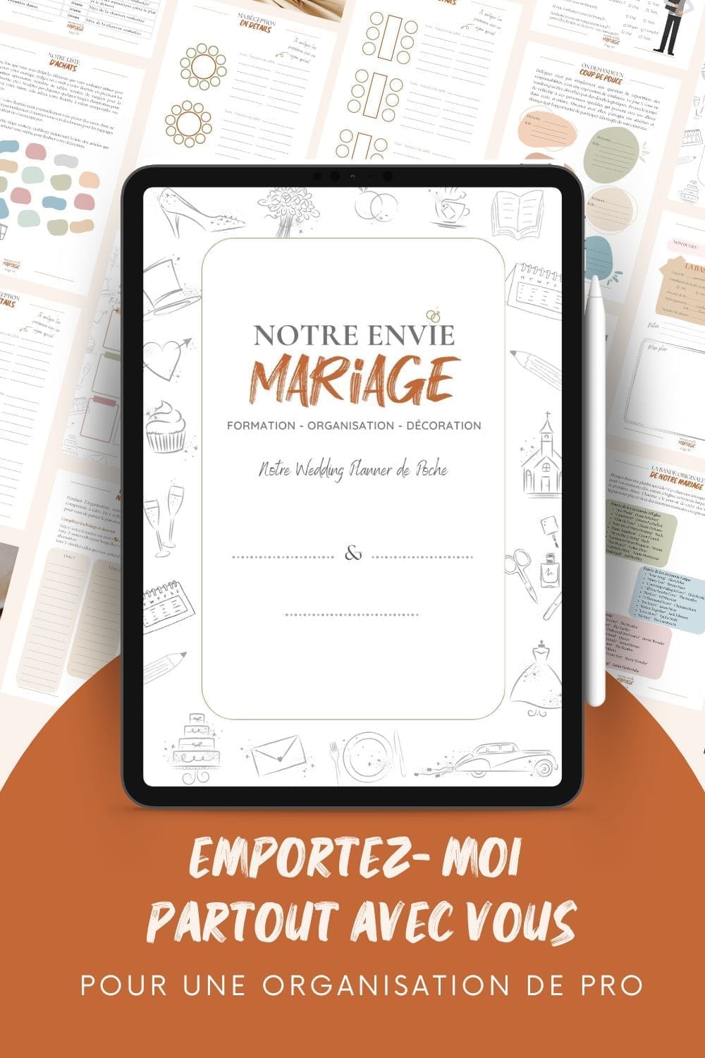 Aperçu du Wedding Planner de Poche