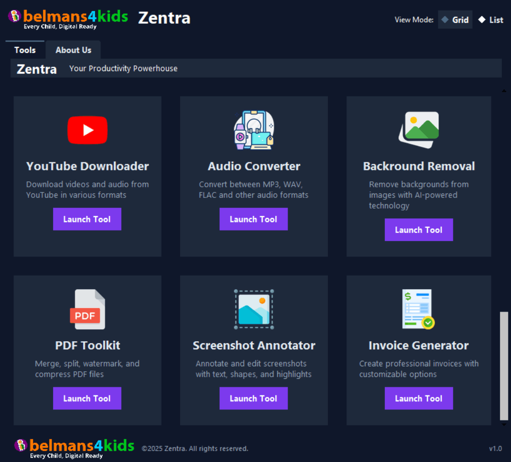 Zentra – Your Complete Windows Utility for Daily Tasks background