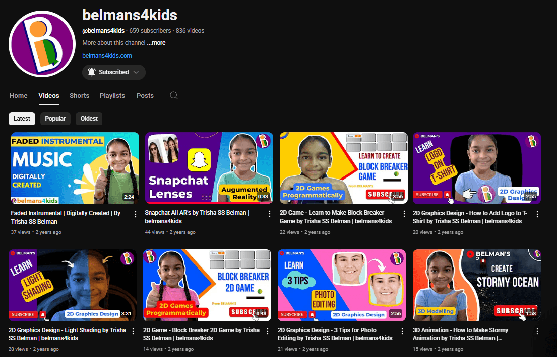 My YouTube Channel - image 1