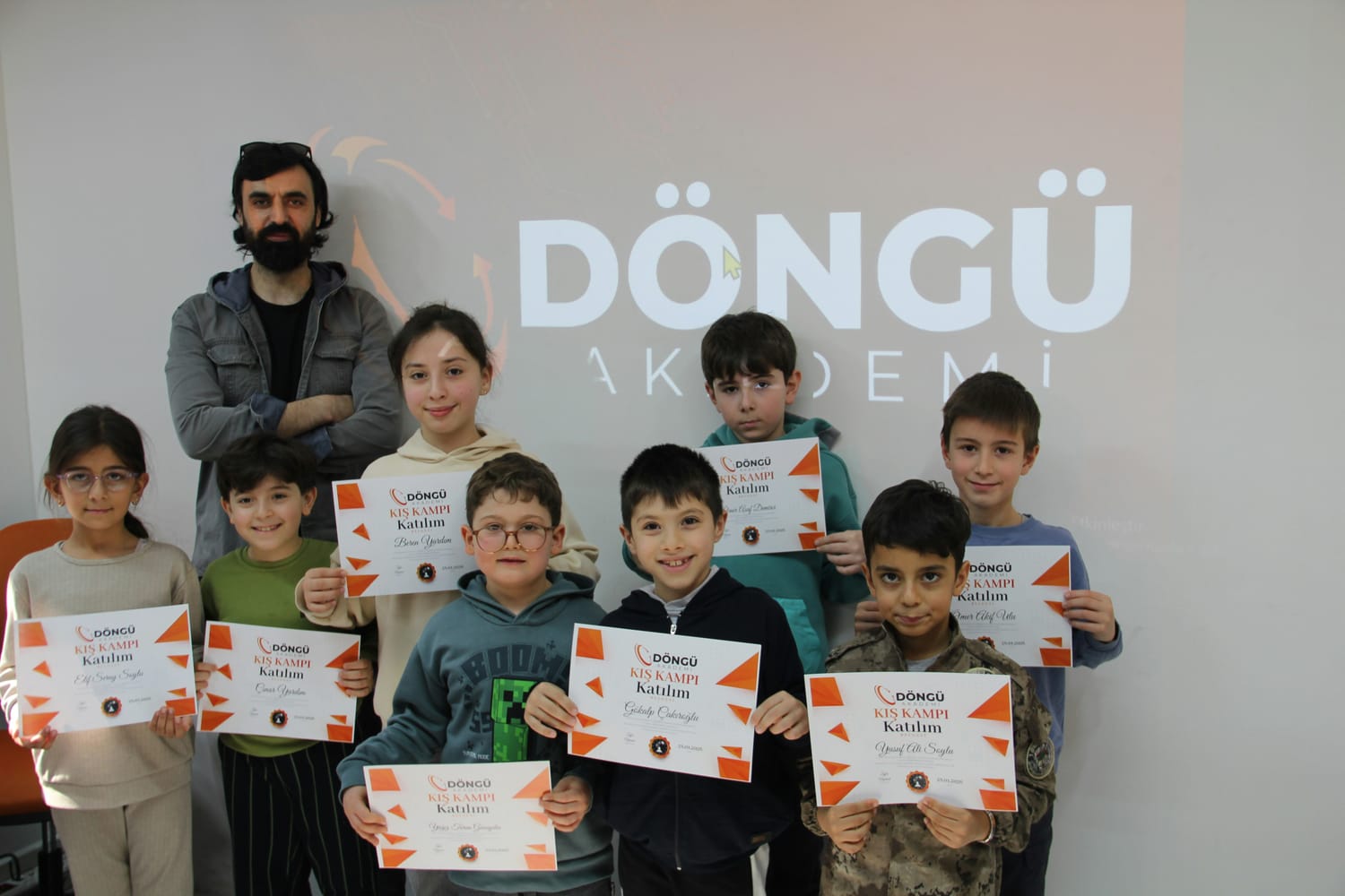 Child celebrating a successful digital project