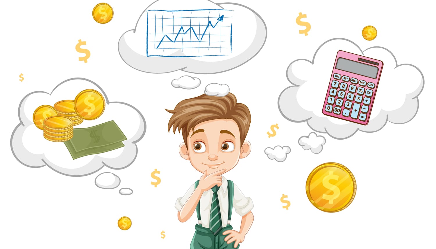 Kids tracking their expenses — finance literacy for kids