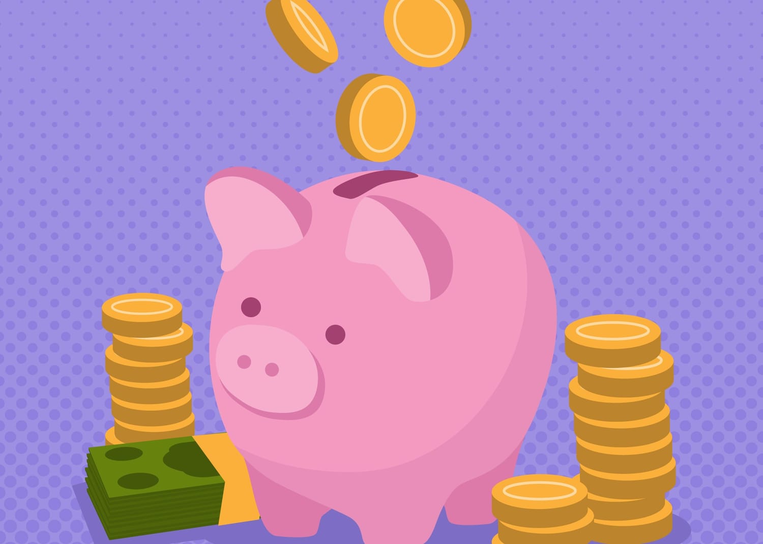 Kids saving money in a jar — accounting basics for beginers