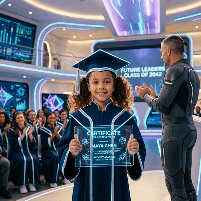 Child ready for the future career and job market success