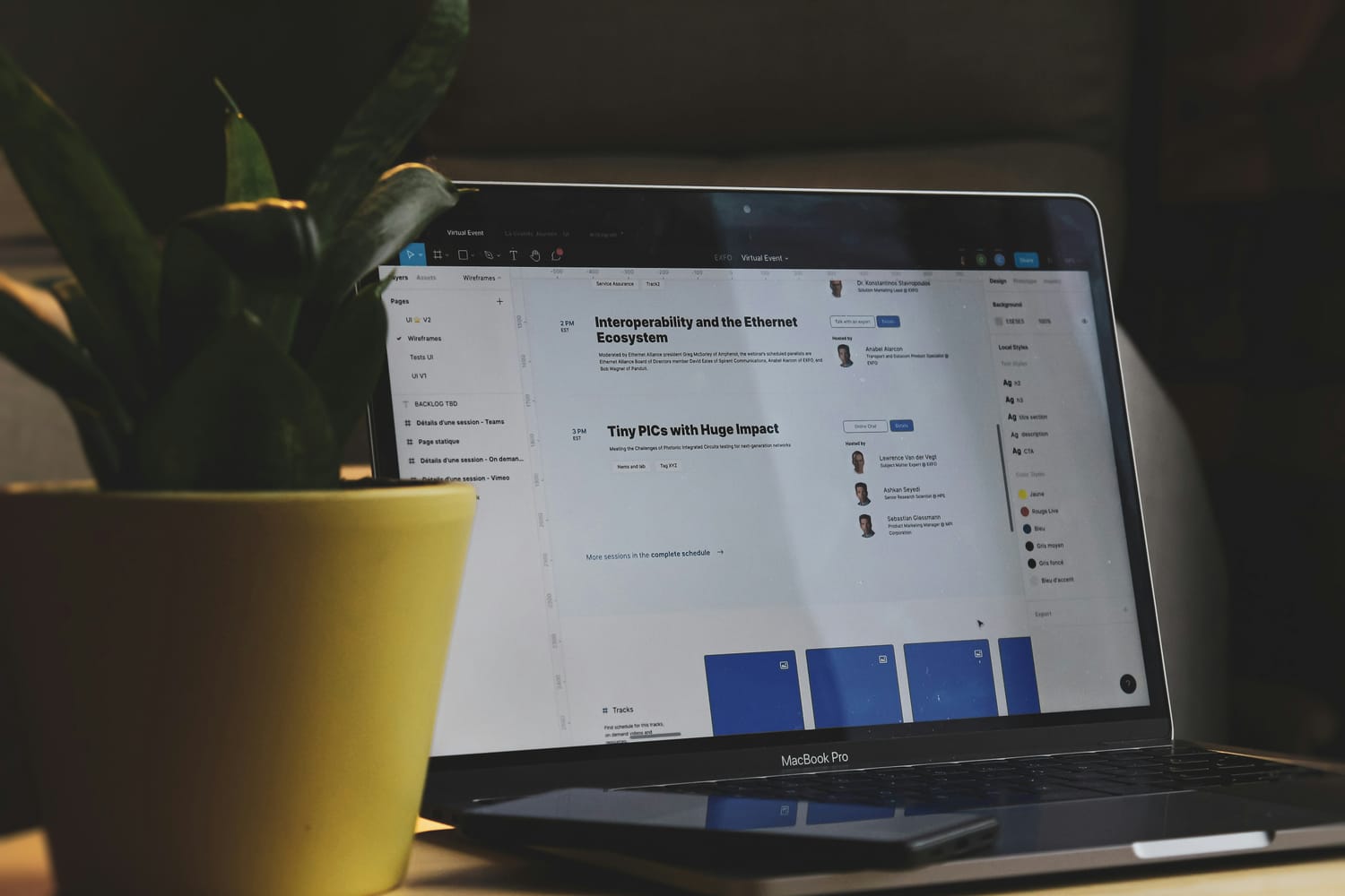 Business growth charts and digital strategy