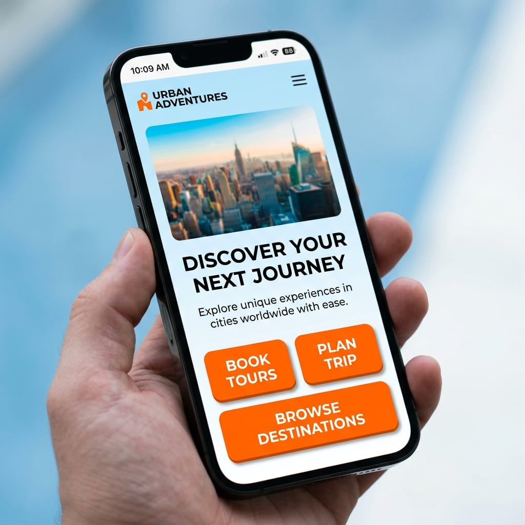 Simple mobile design