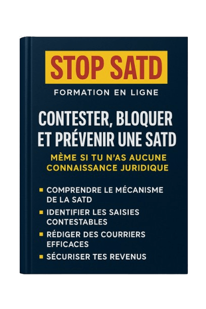 satd, saisie administrative, saisie sur salaire, recours, courrier