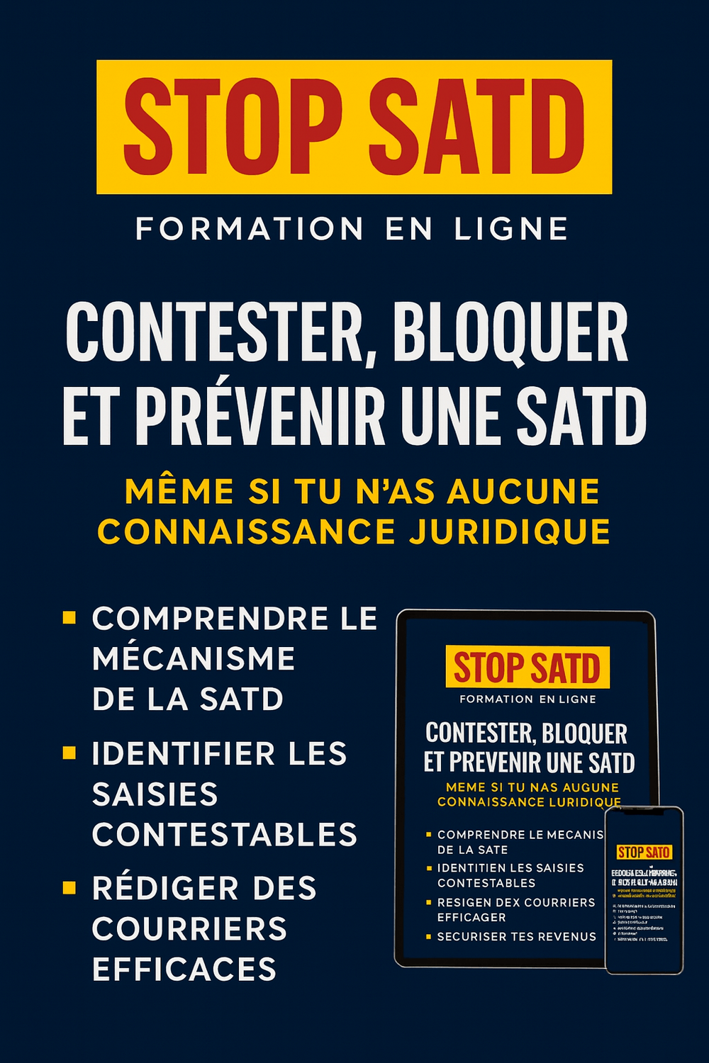 satd, saisie administrative, saisie sur salaire, recours, courrier