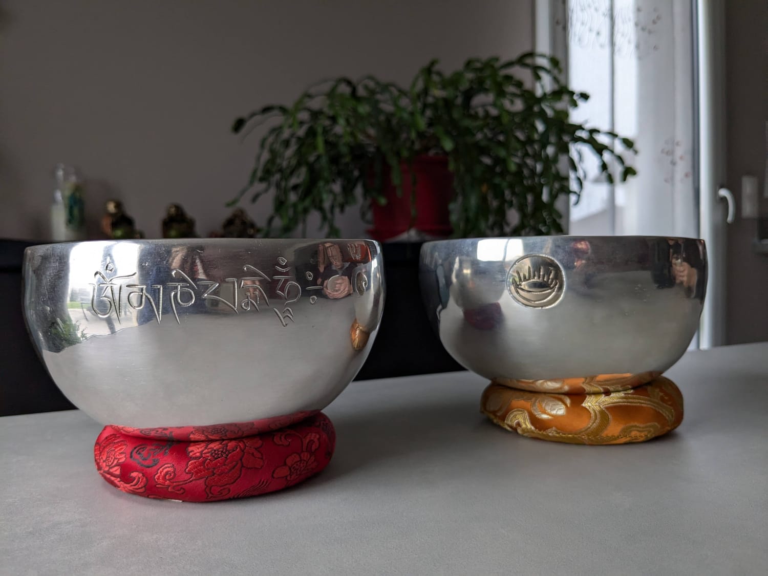 Bols Full Moon Eclipse argentés