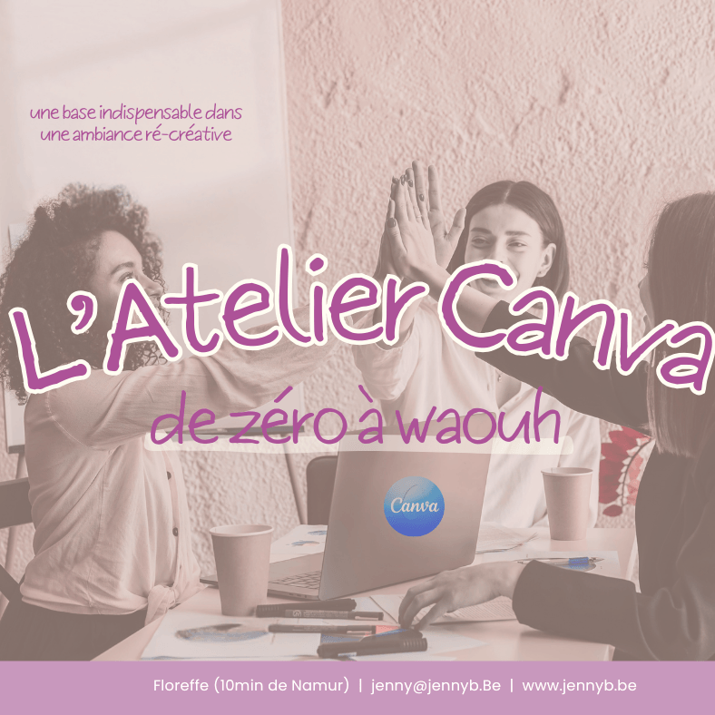 Atelier Canva : de zéro à waouh !