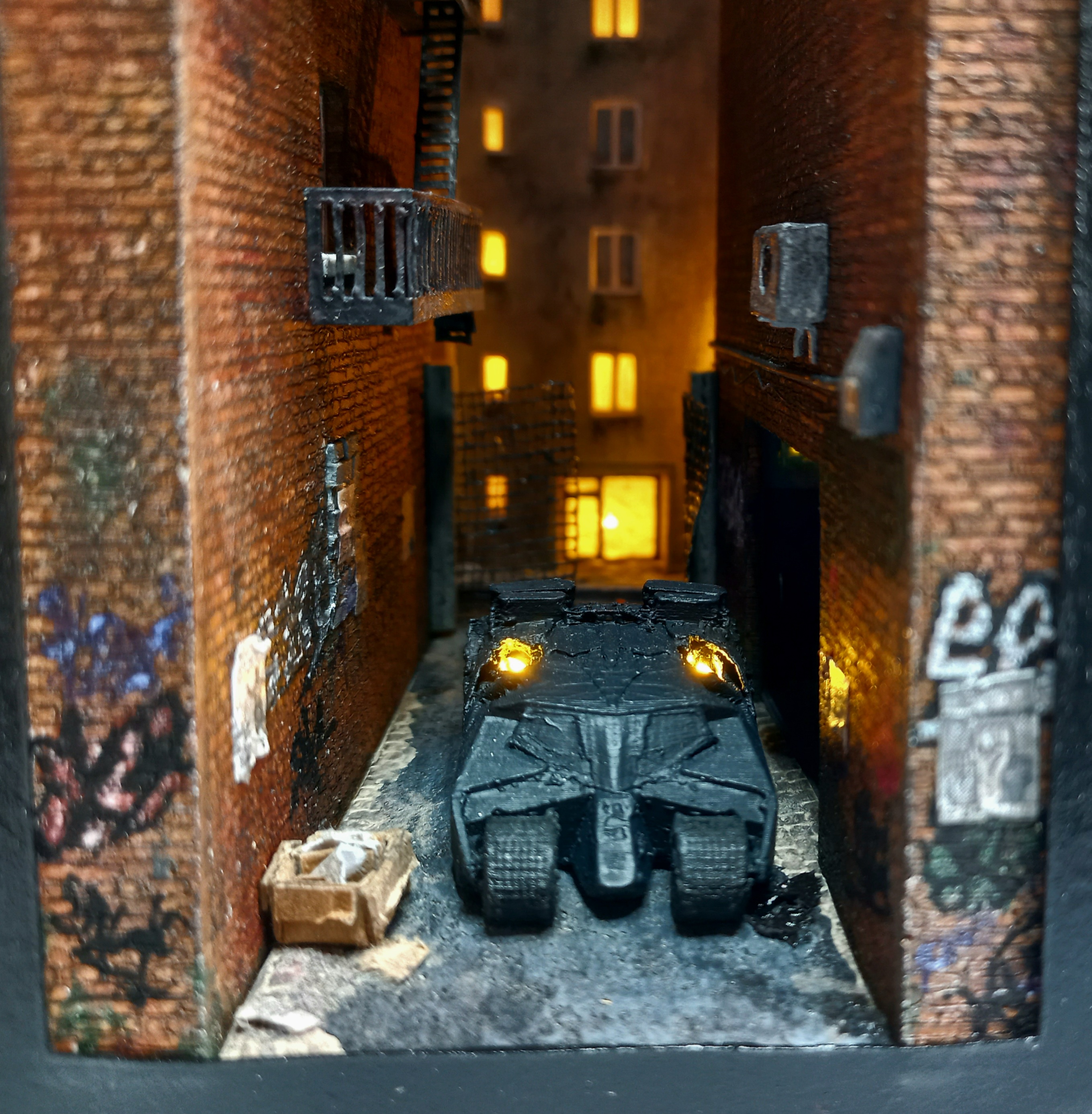 Booknook Batman Dark Knight Miniature Un Monde Parfait