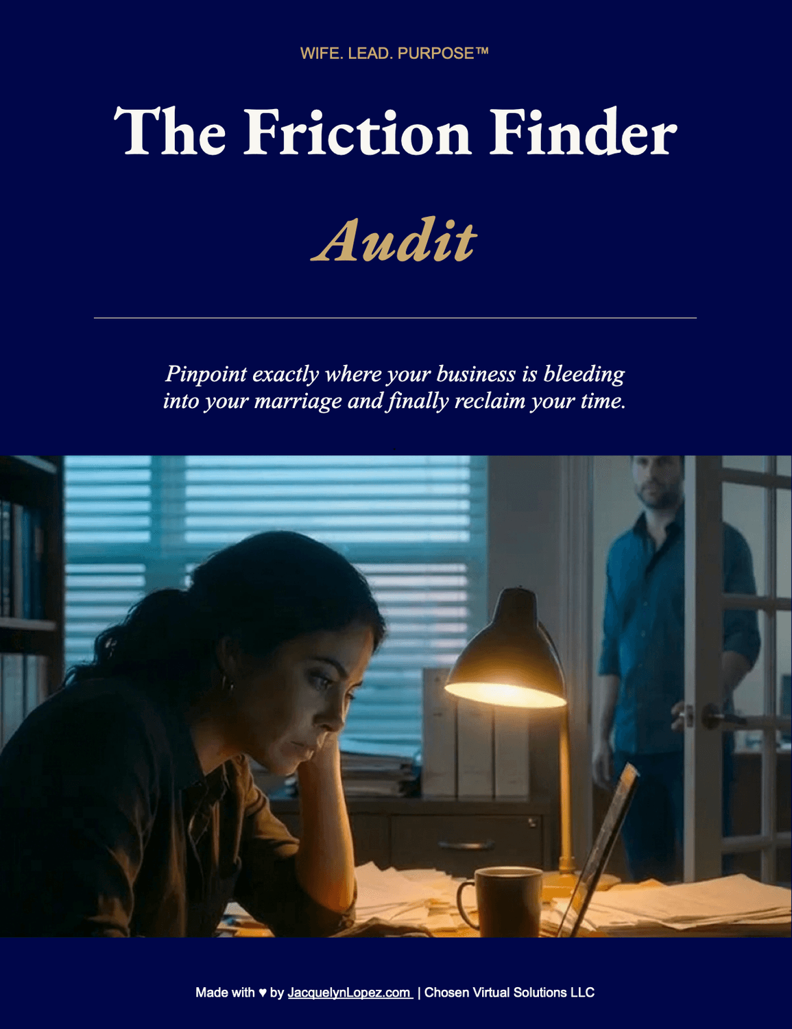 The Friction Finder Audit by Jacquelyn Lopez