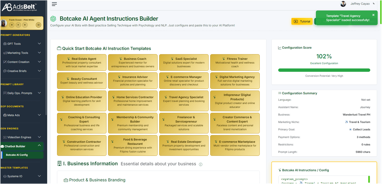 AdsBelt Dashboard Tools adsbelt-dashboard-tools