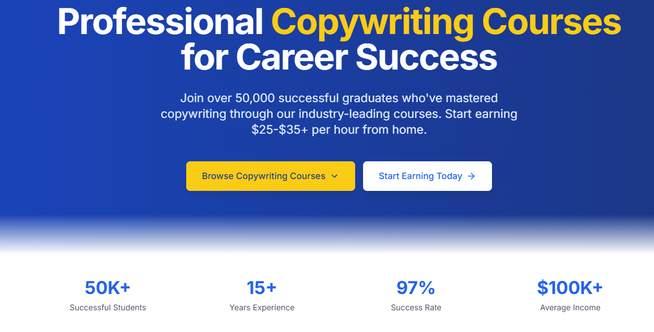 What is a copywriter?