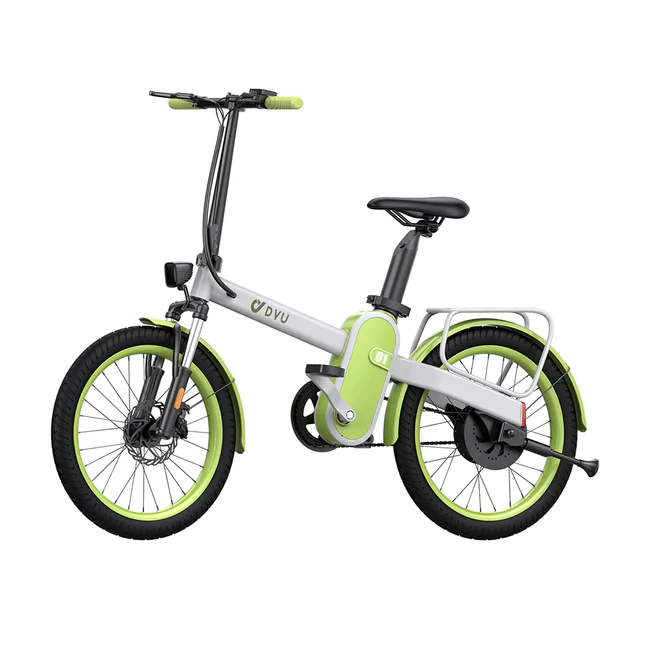 DYU R1 Pedal-Assist Torque Sensor 20 Inch Folding City Bike Green FL