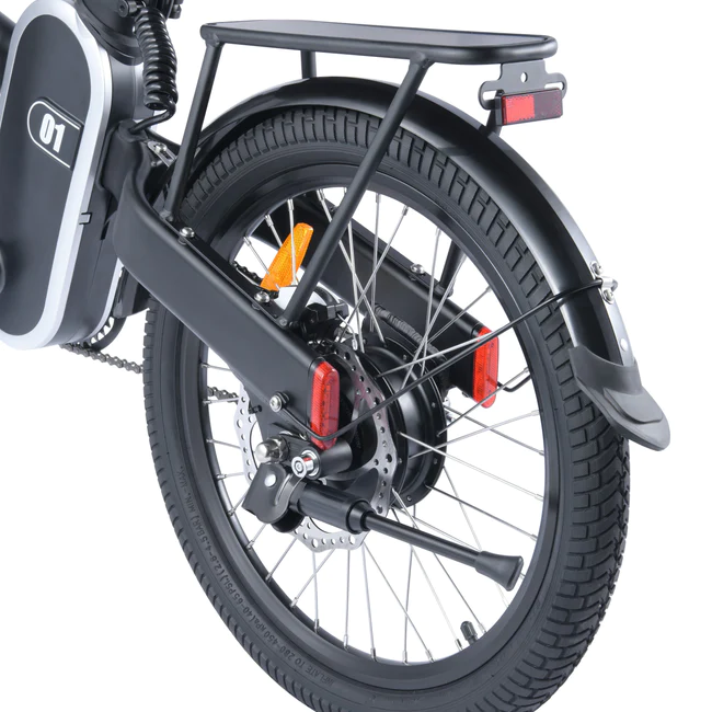 DYU R1 Pedal-Assist Torque Sensor 20 Inch Folding City Bike Rear Wheel BL