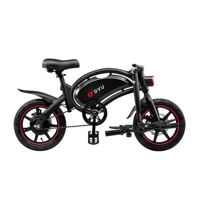 DYU D3F 14 Inch Electric Mini Bike Folding Ebike Folded R