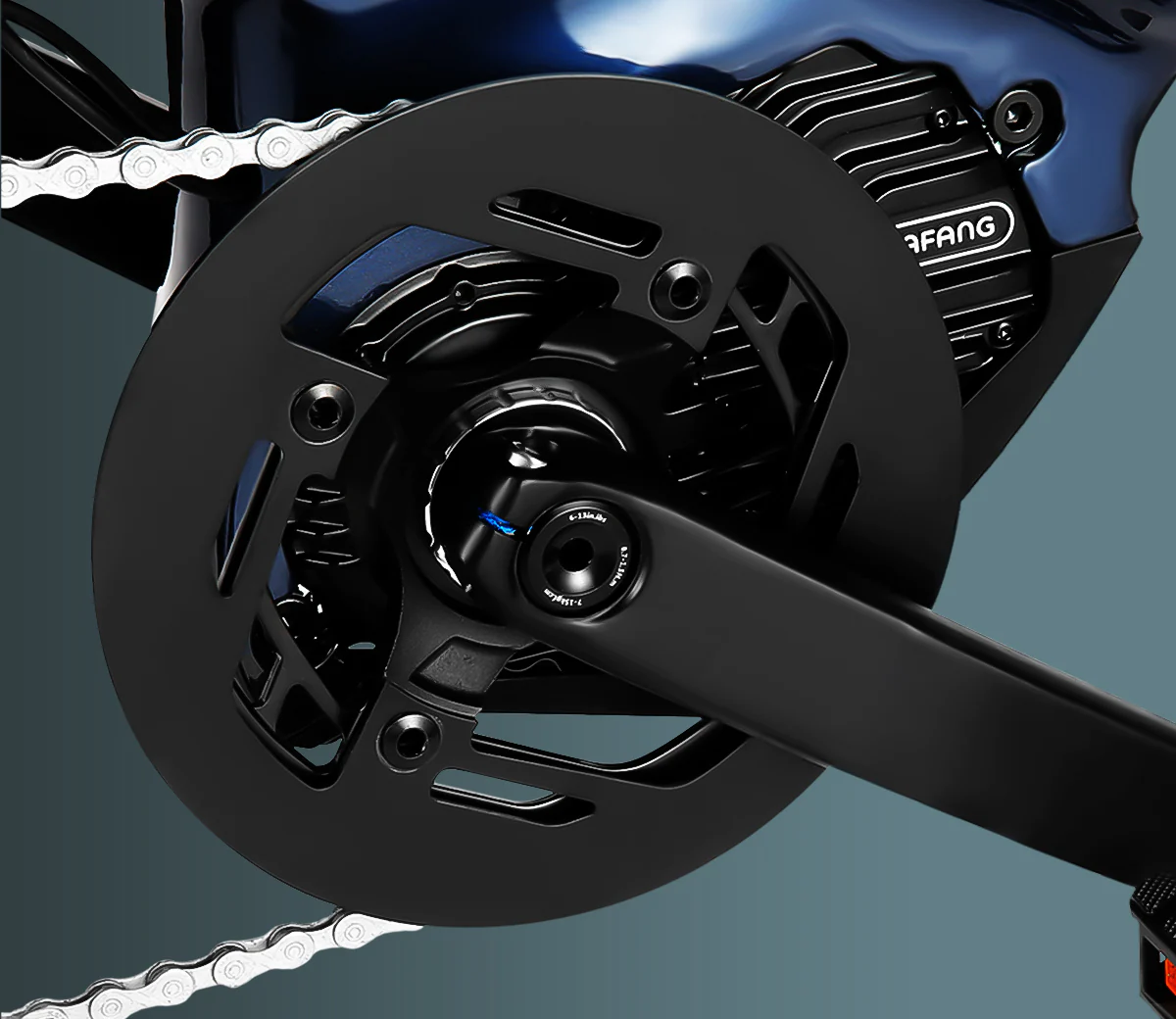 Vanpowers Seine Step Thru Mid Drive Cruiser Electric Bike Bafang Mid Drive Motor FR
