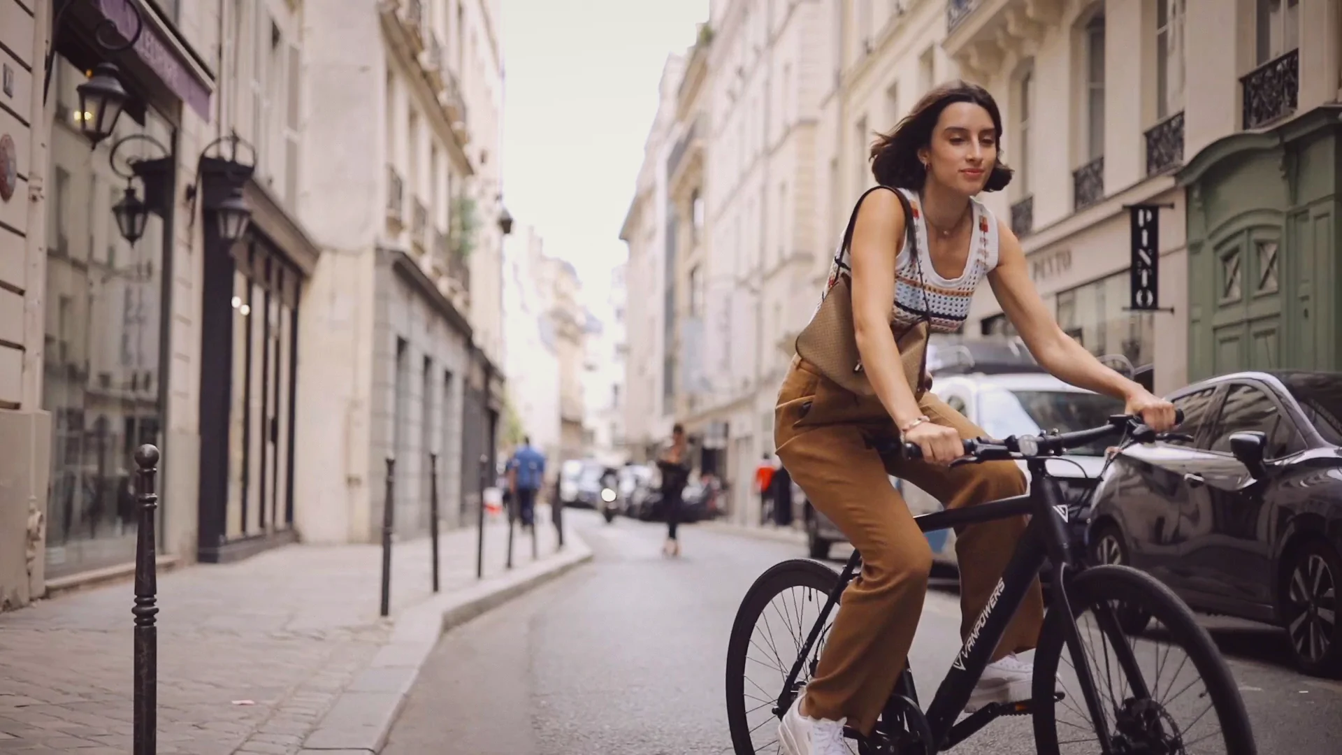 Vanpowers Commuter Step Over City Electric Bike Lifestyle FR