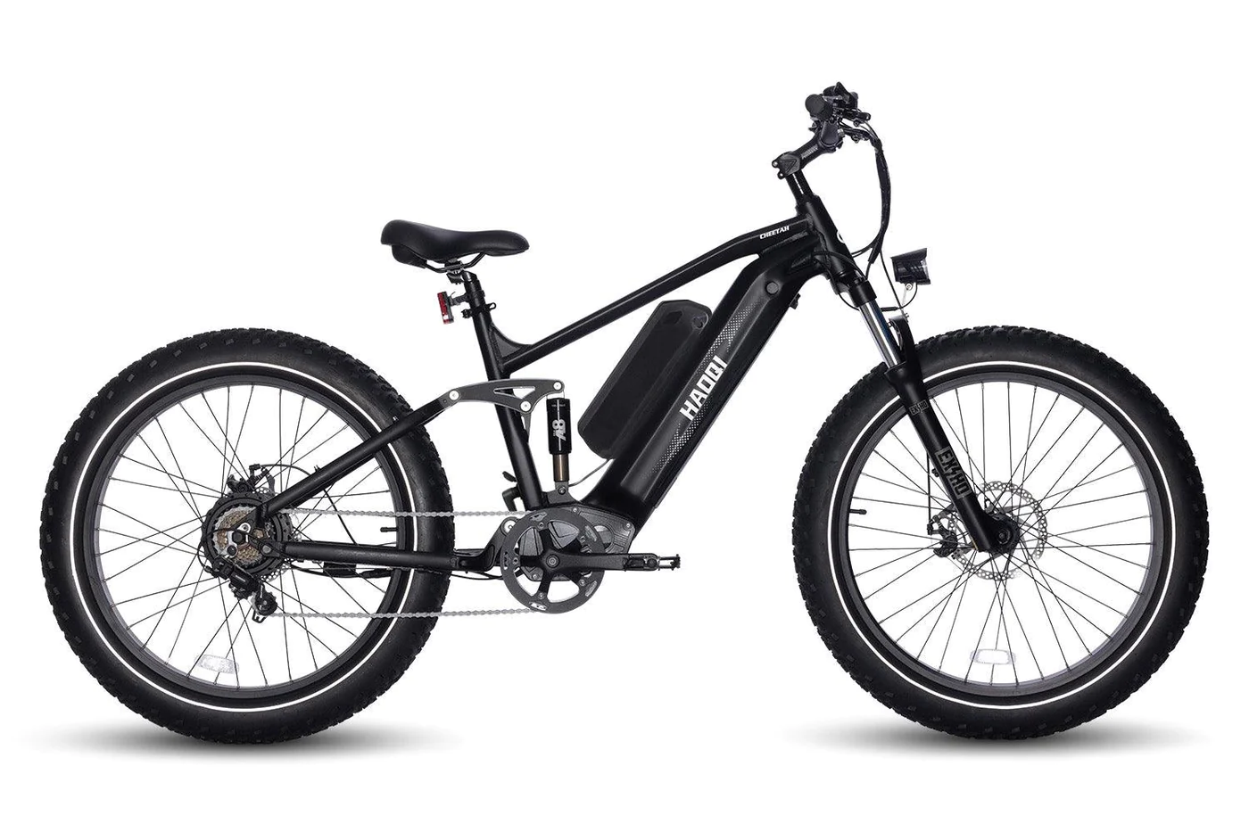 HAOQI Cheetah Full Suspension Dual Battery Electric Bike