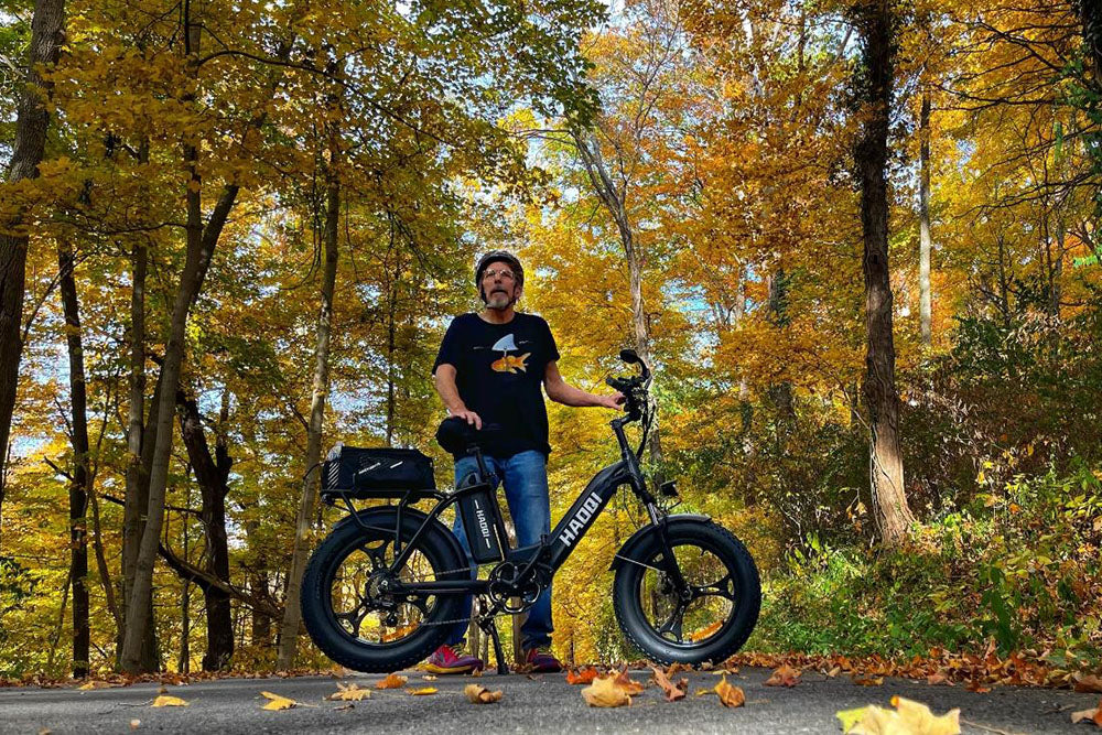 HAOQI Antelope Pro Dual Battery 750W Cargo Electric Bike Lifestyle R