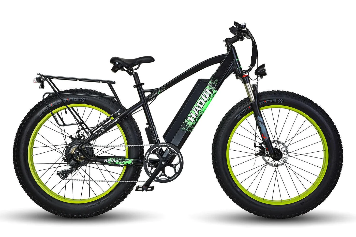 HAOQI Green Leopard Pro Fat Tire Electric Bike