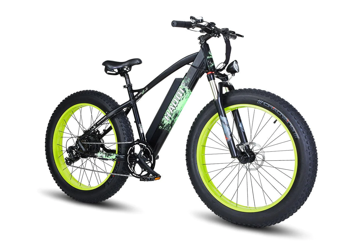 HAOQI Green Leopard Pro Fat Tire Electric Bike FR2