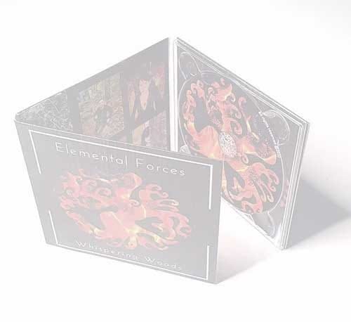 6-panel Digipak, open