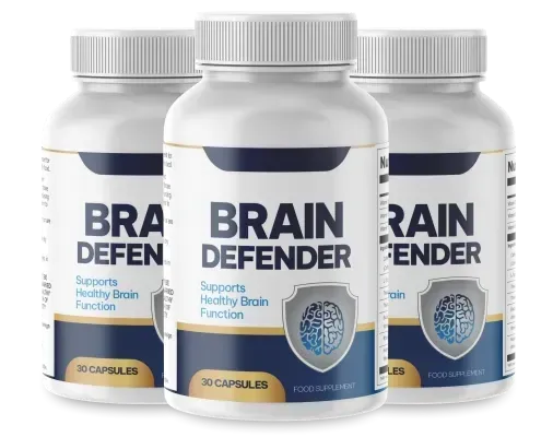 Brain Defender supplement bottle