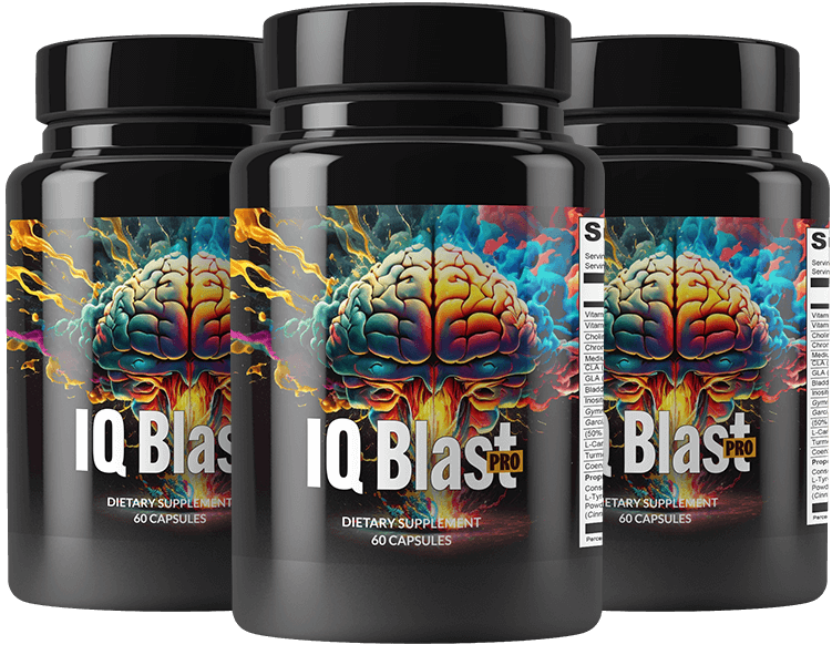 IQ Blast Pro 3 Bottles