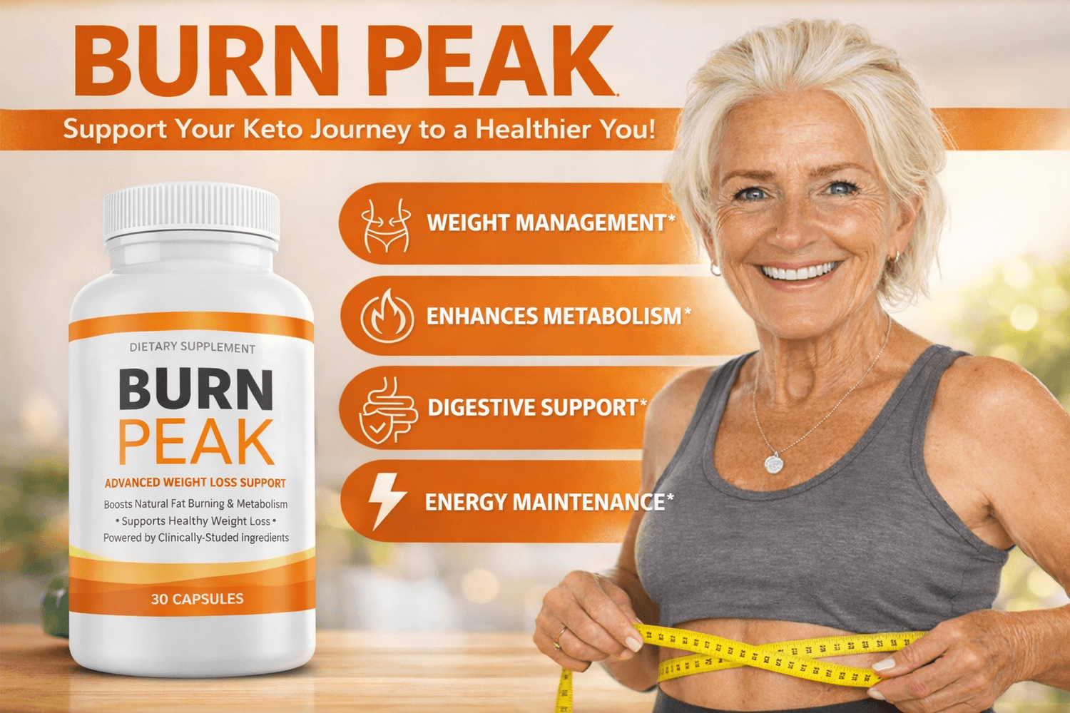 Burn Peak support your keto journey