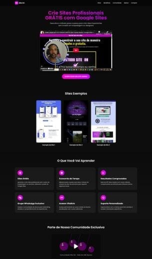 Exemplo de site 1