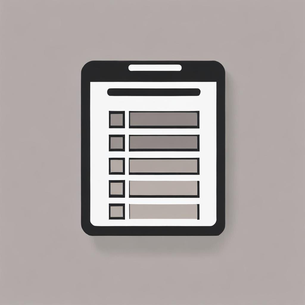 simple checklist icon