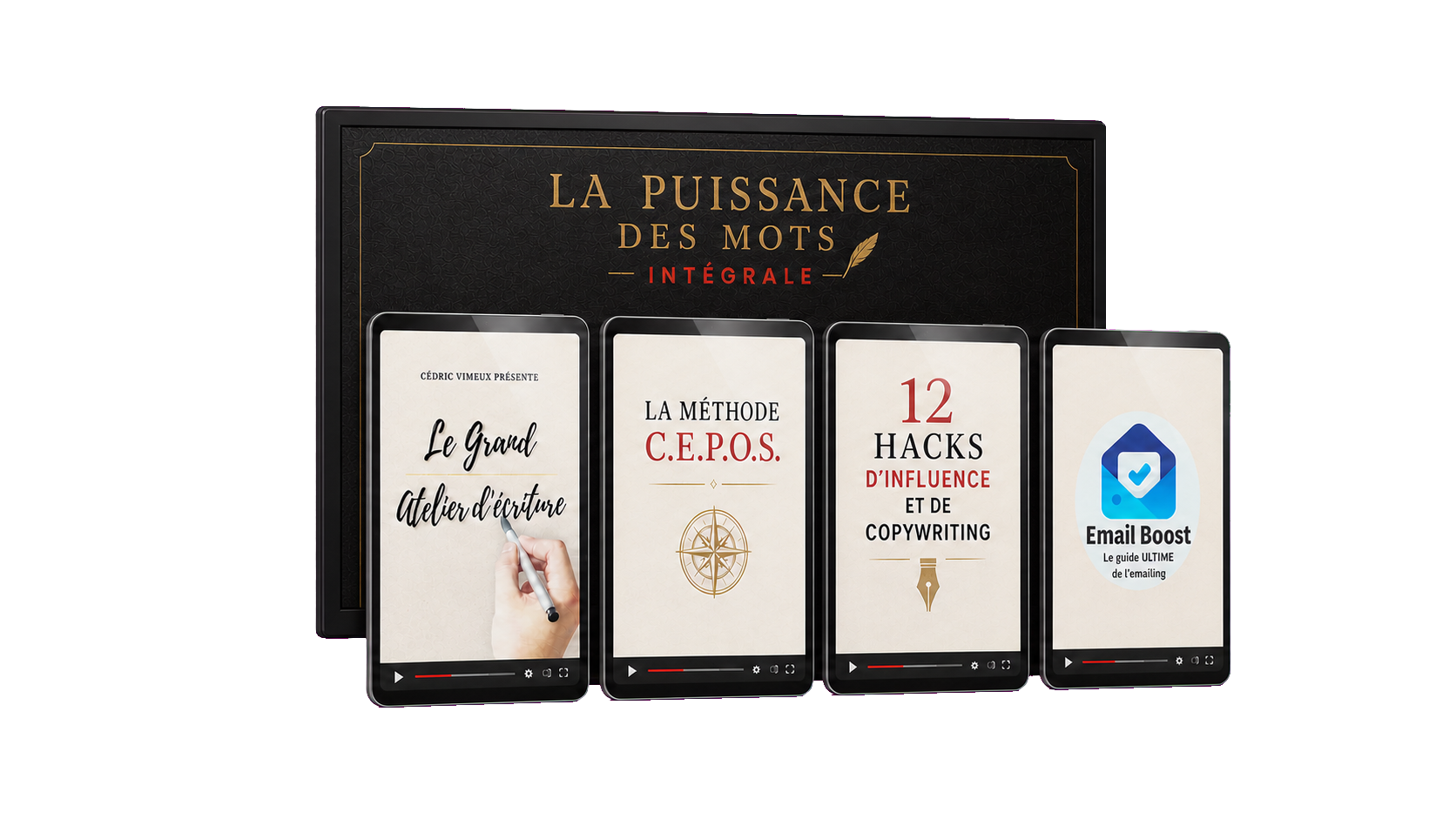 Pack vidéo La puissance des mots — Intégrale