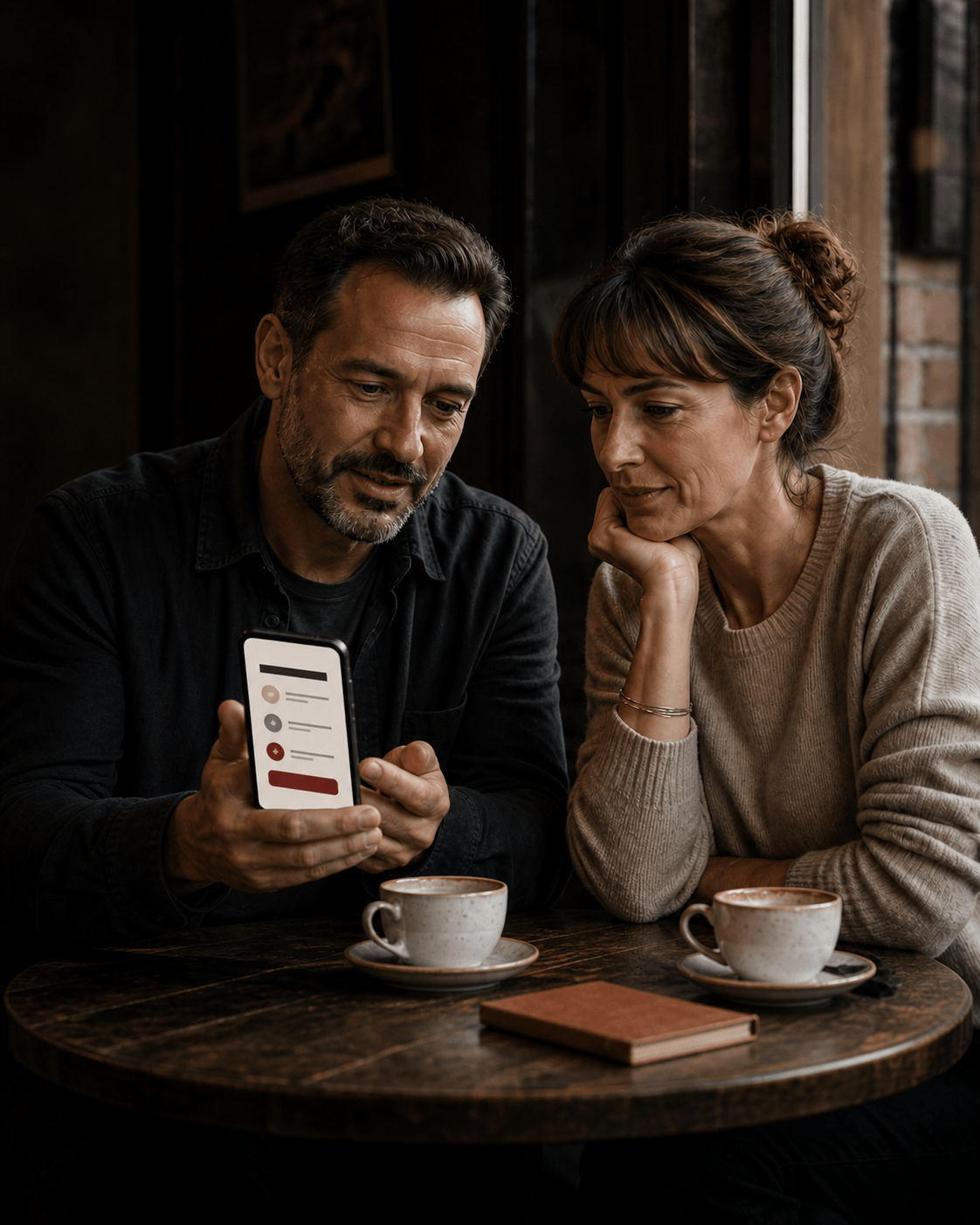 people viewing phone offer