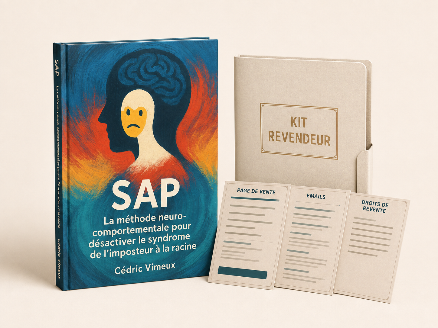 SAP · Système d’autorisation personnelle, de Cédric Vimeux : représentation du guide numérique et de ses documents revendeur