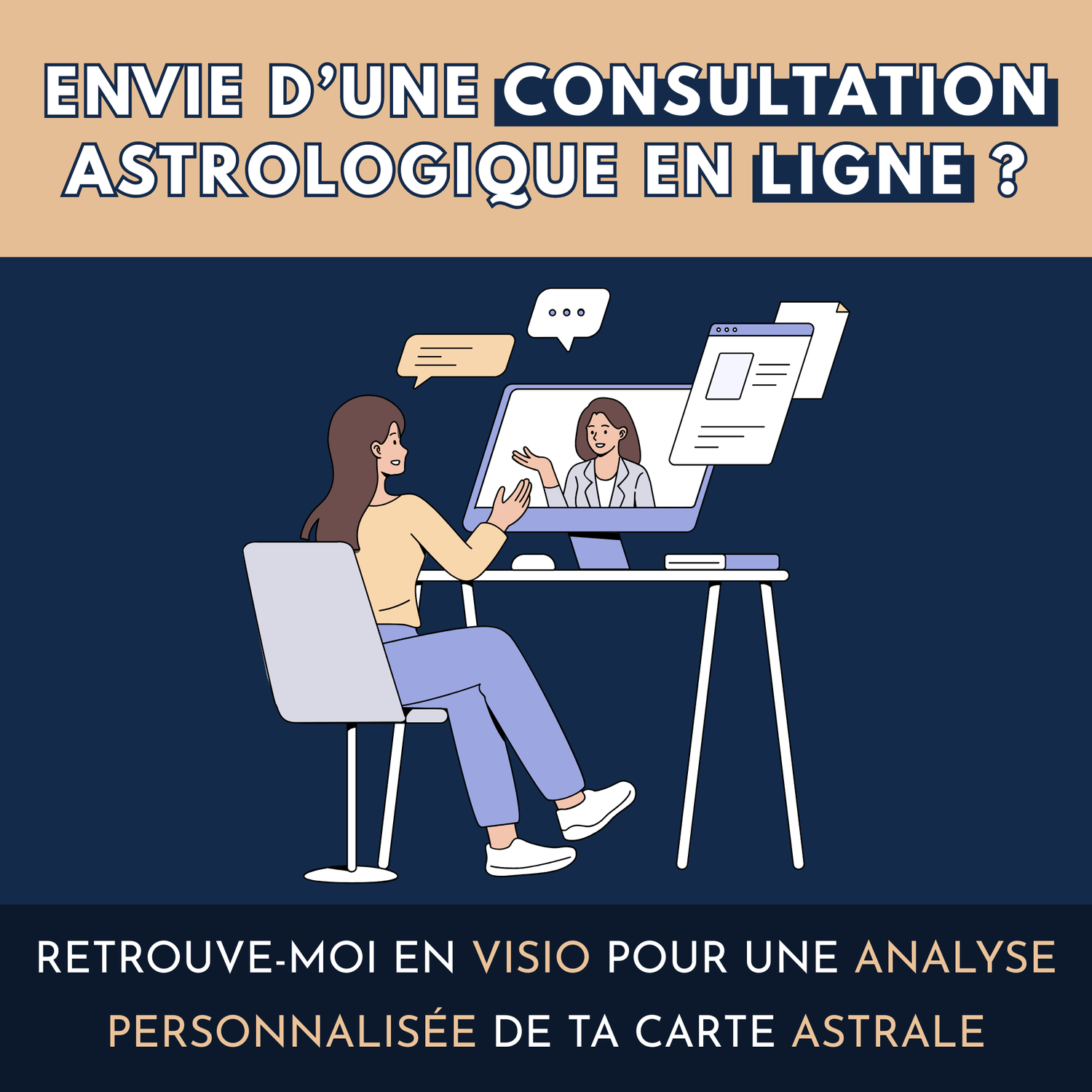 Consultation Astrologue Visio en ligne