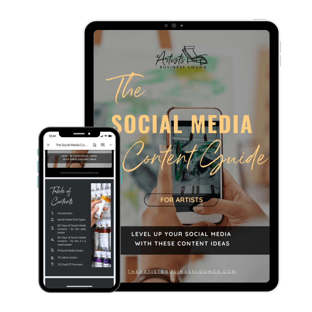 Social Media Content Guide for Artists