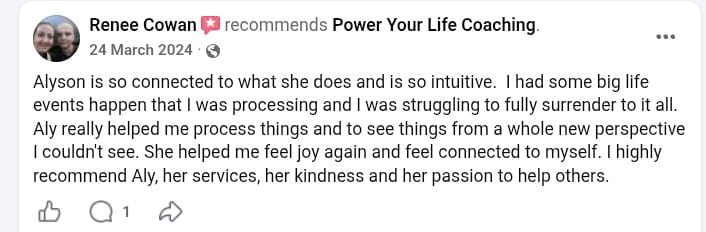 Rainbow Casey Recommendation for Alyson Williams