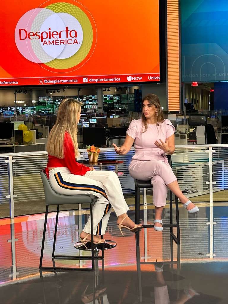Caro Chams en medios